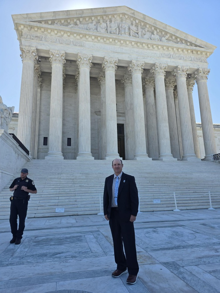 Mr. Albrecht at Washington DC