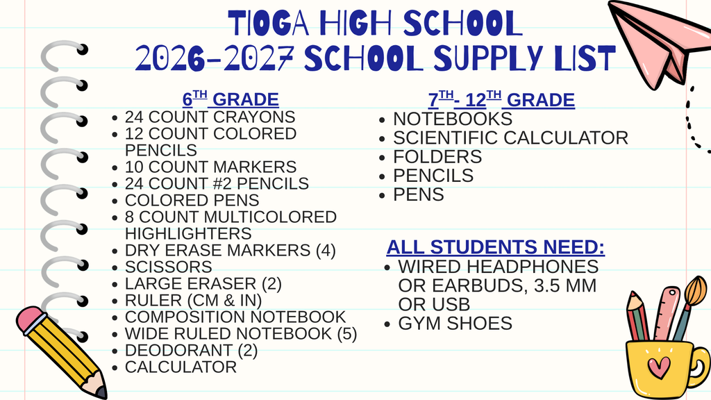 HS Supplies