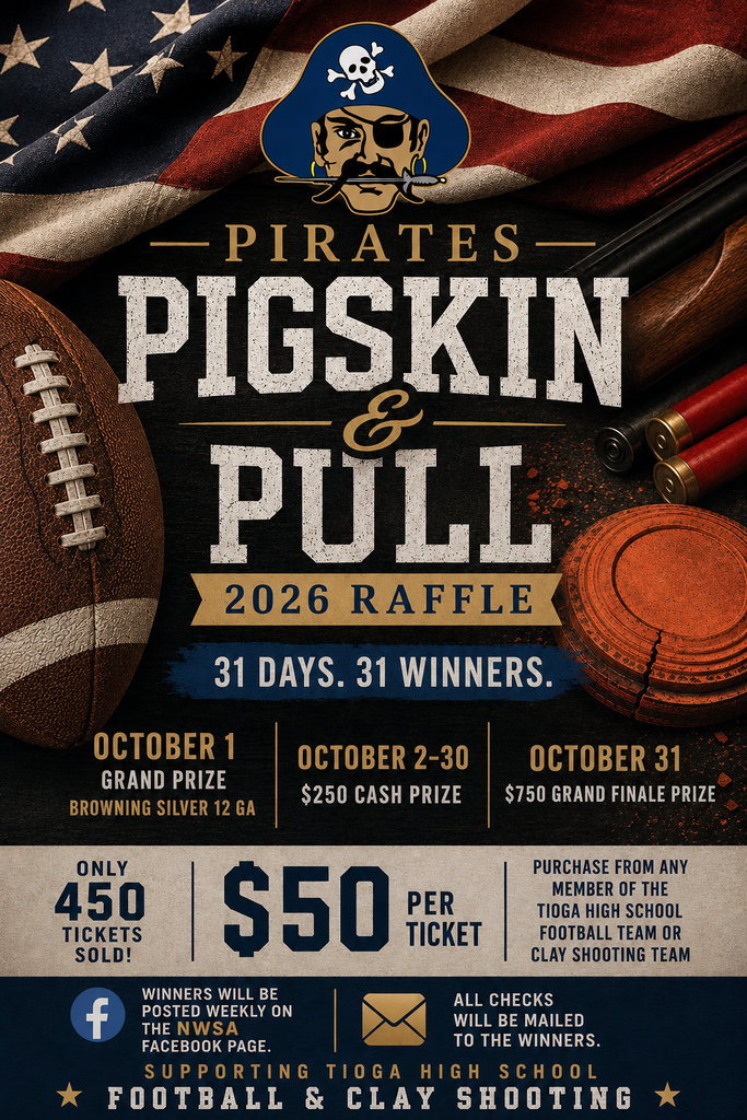 Pigskin & Pull Raffle 