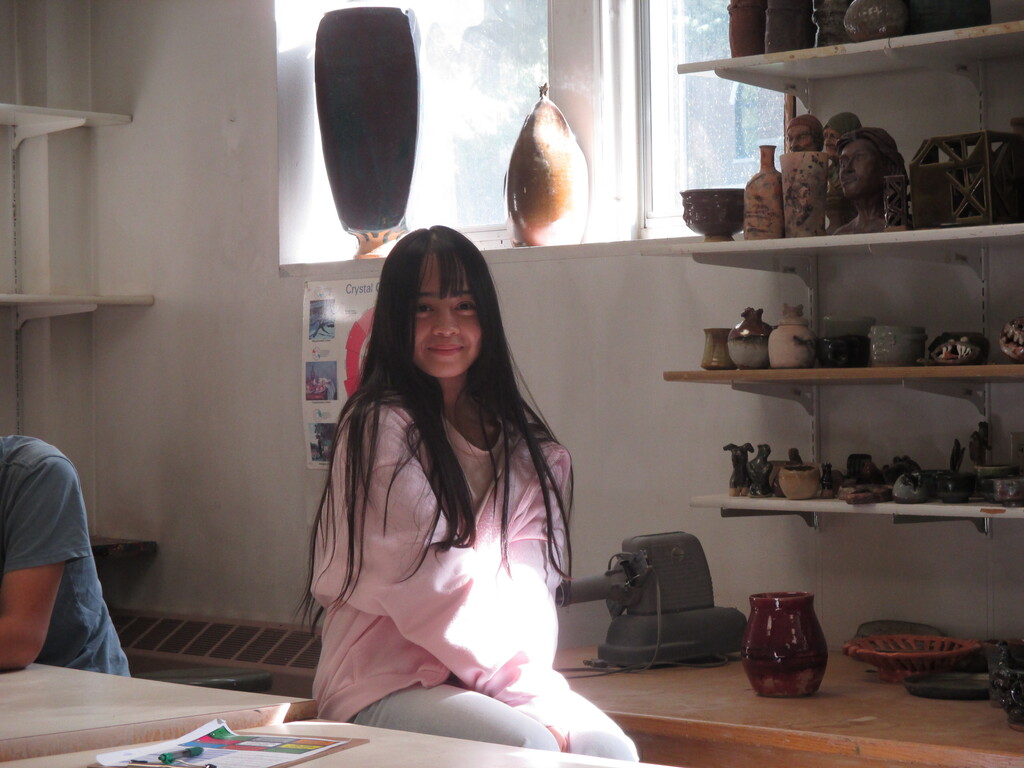 Exploring the ceramics studio