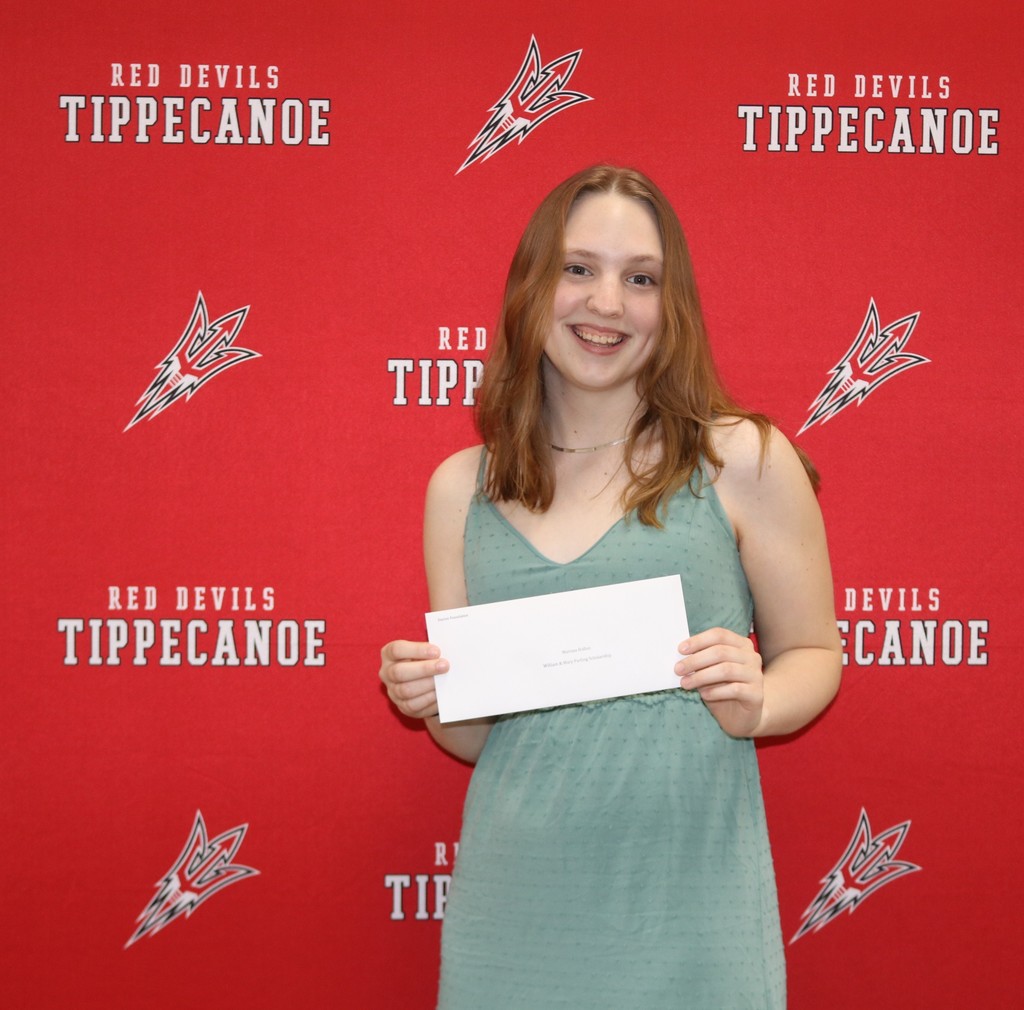 Local scholarship recipient.