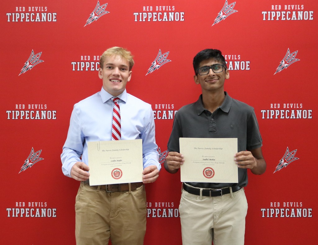 THS Class of 2025 Scholarship winners.