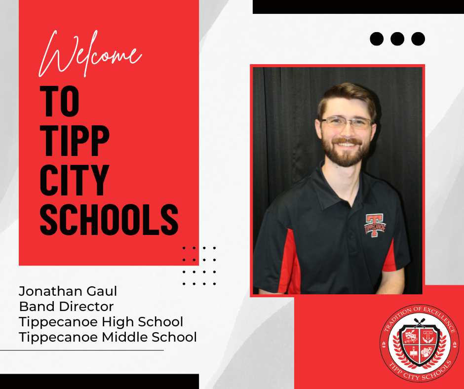 Jonathan Gaul New Band Director at TMS and THS.