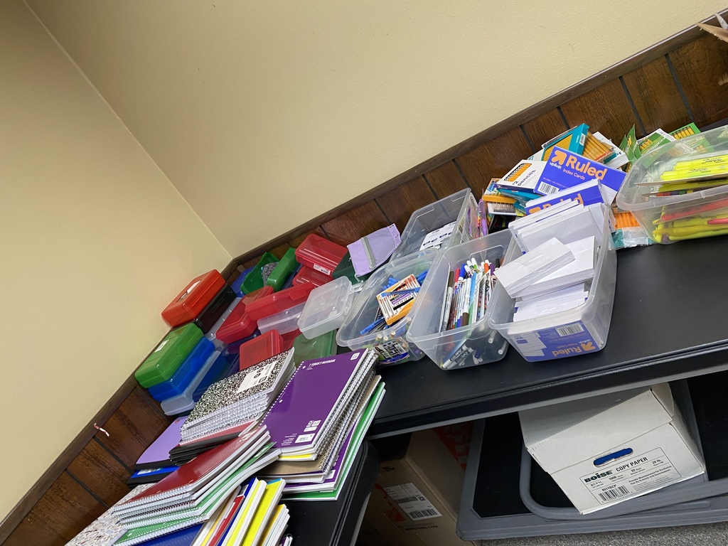 School supplies.
