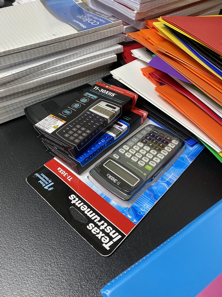 School supplies.