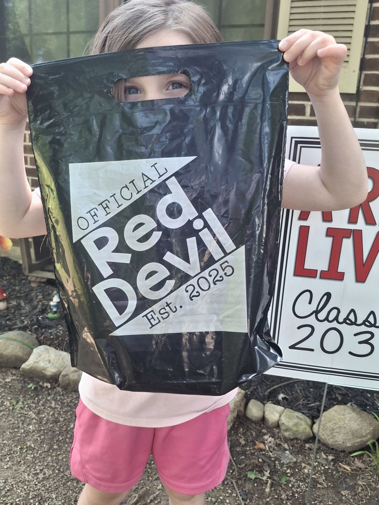 Class of 2038 Welcome Bag.