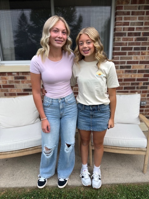 First day of school pictures, grades 6 to 12.