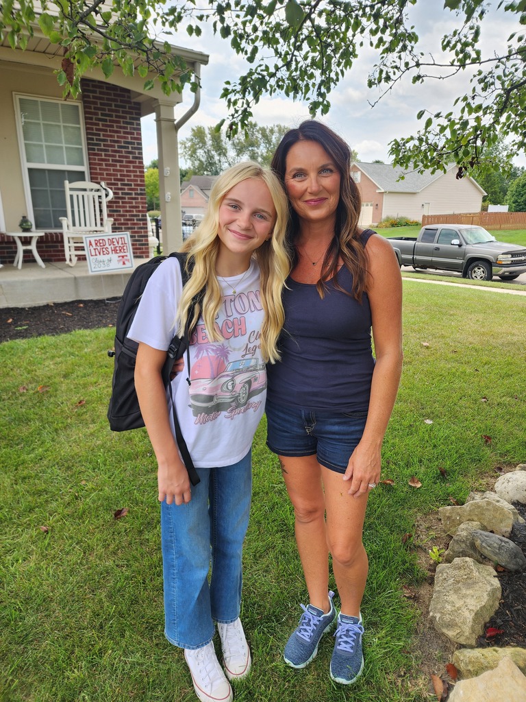 First day of school pictures, grades 6 to 12.