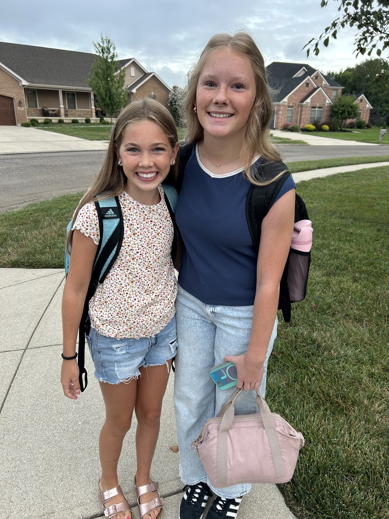 First day of school pictures, grades 6 to 12.