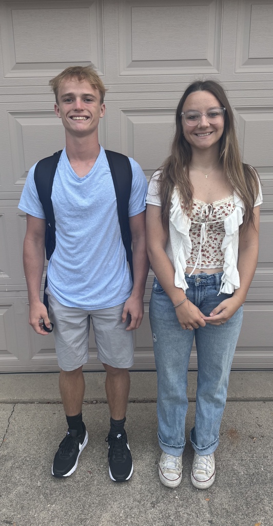 First day of school pictures, grades 6 to 12.