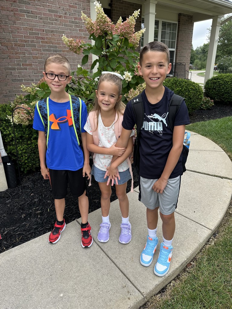 First day of school photos.