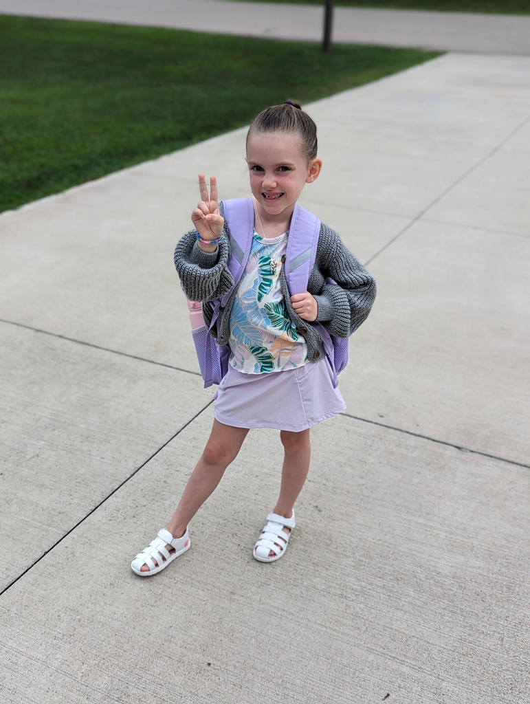 First day of school photos.