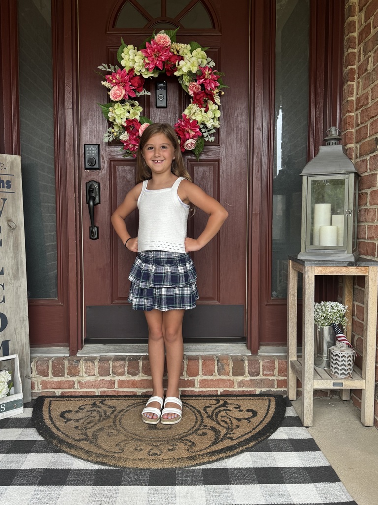 First day of school photos.