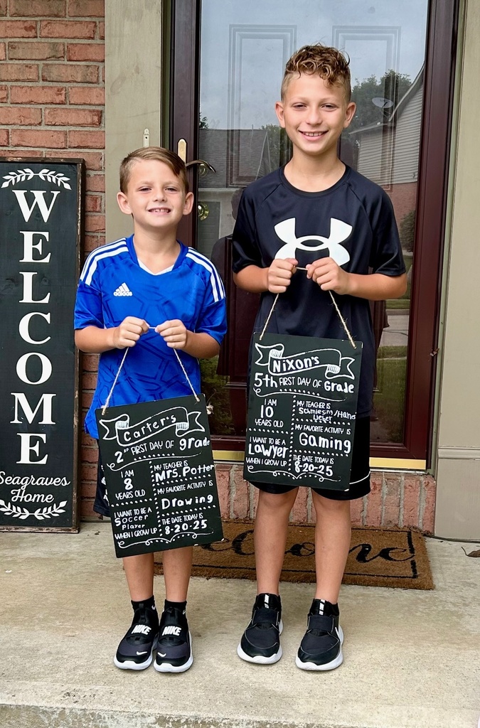 First Day Photos