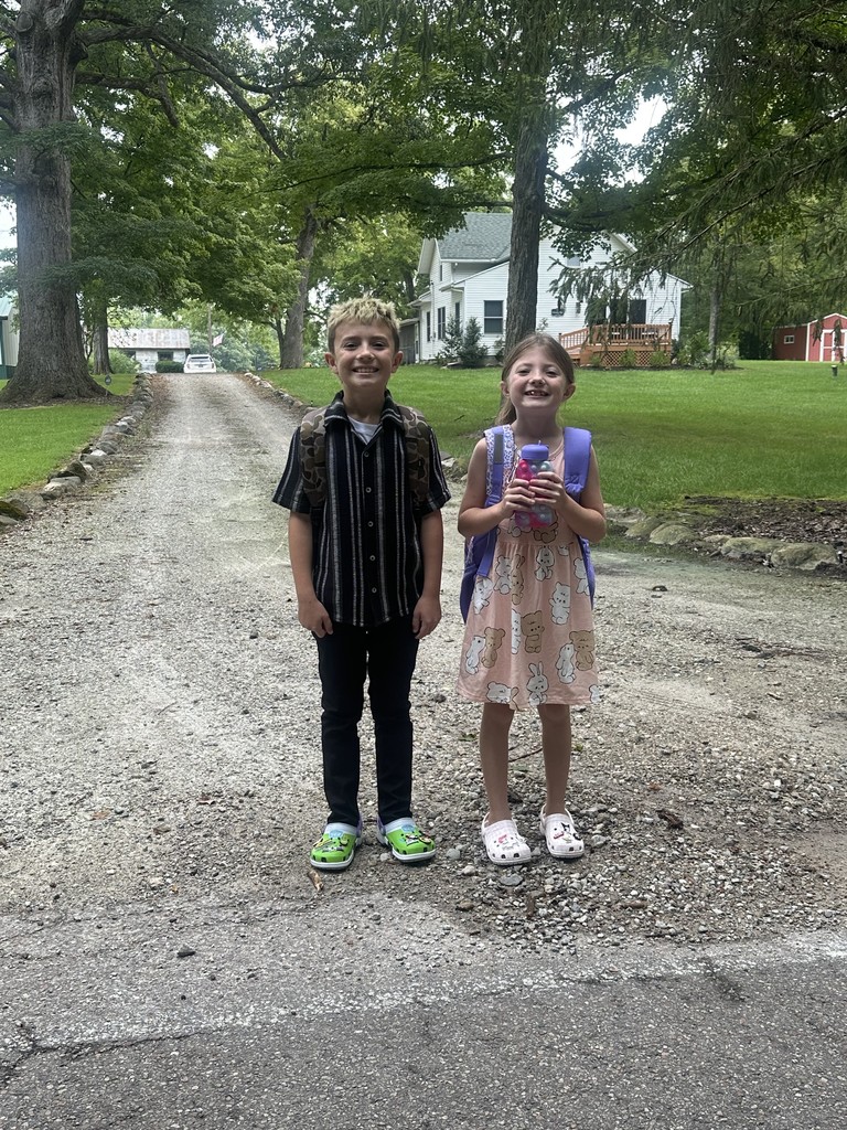 First day of school picture.