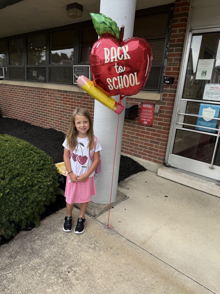 First day of school picture.