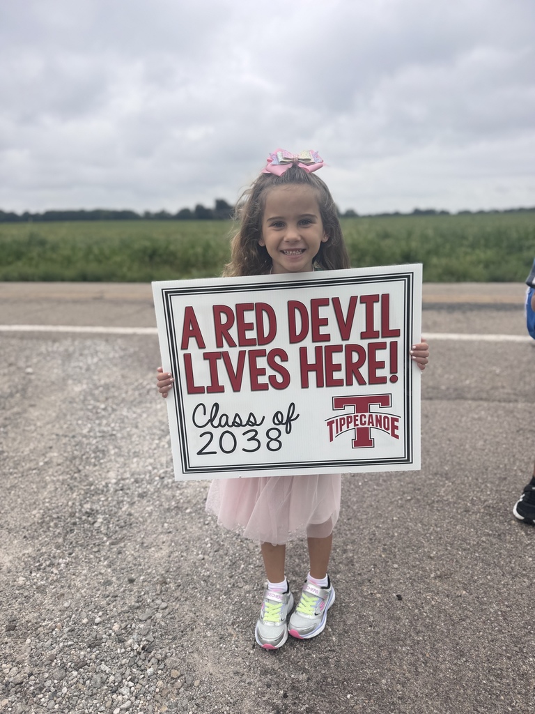First day of kindergarten.
