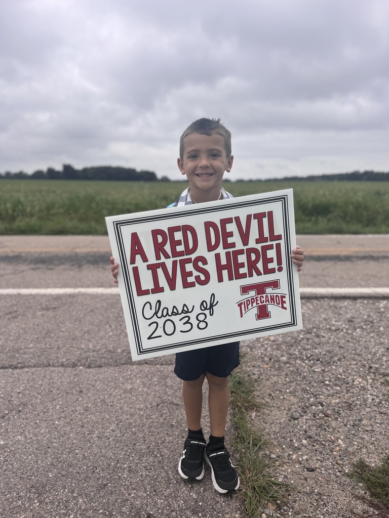 First day of kindergarten.