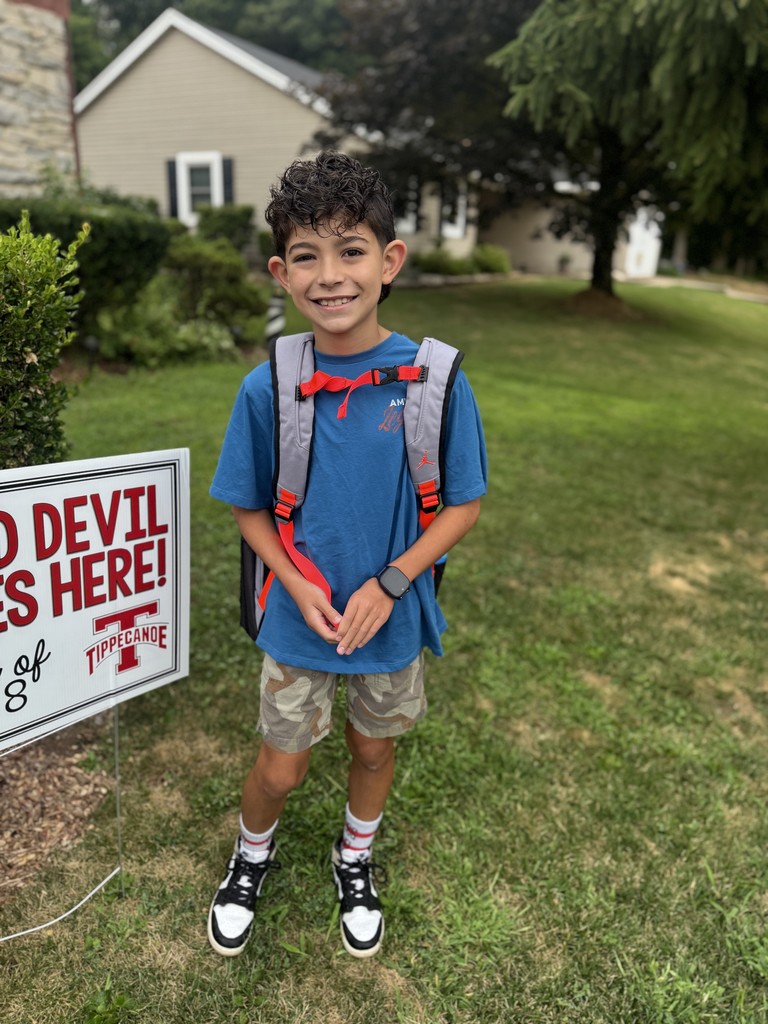 First week of school pictures.