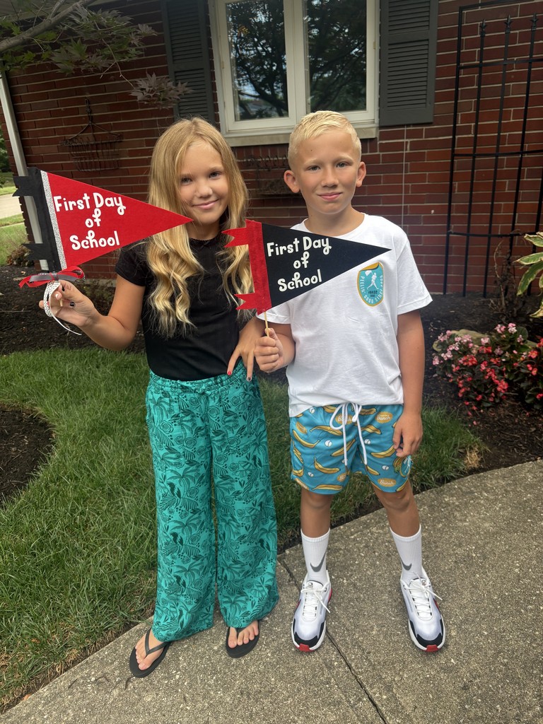 First week of school pictures.