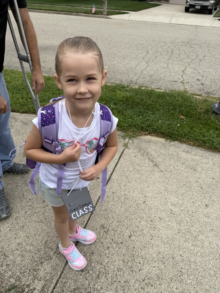 First week of school pictures.