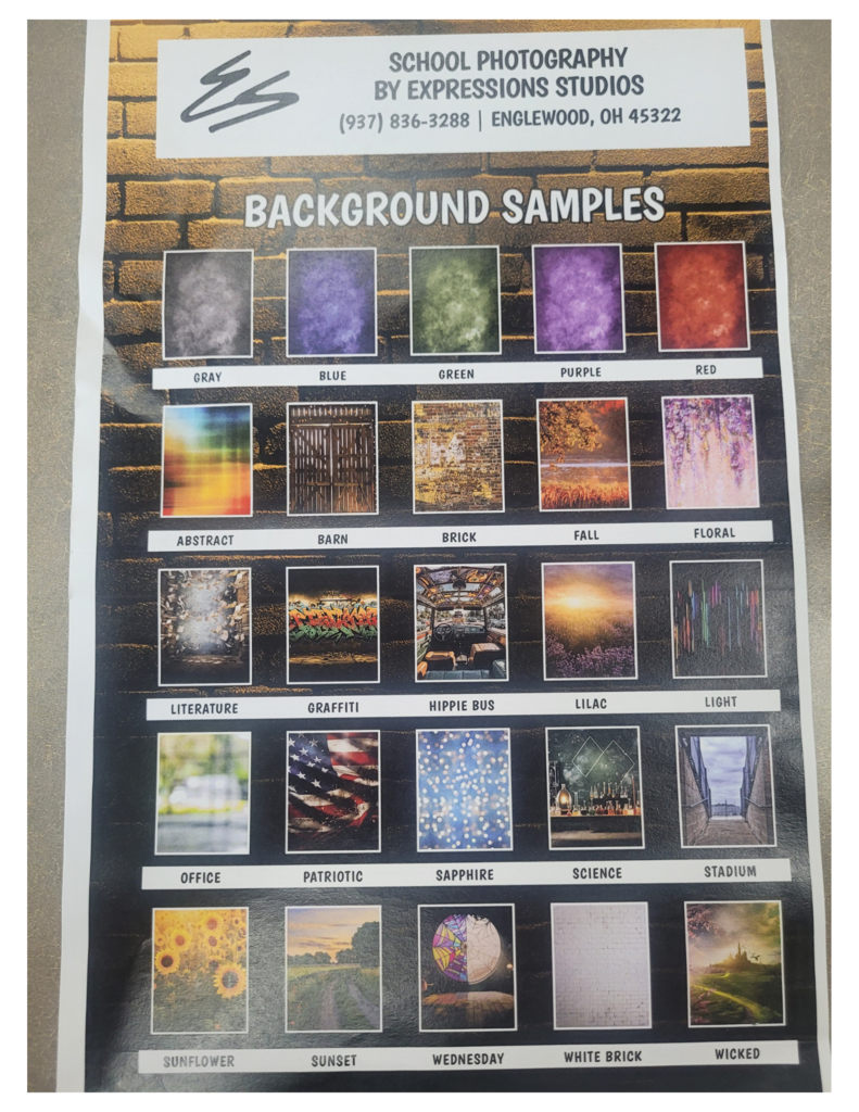 THS Yearbook order form.