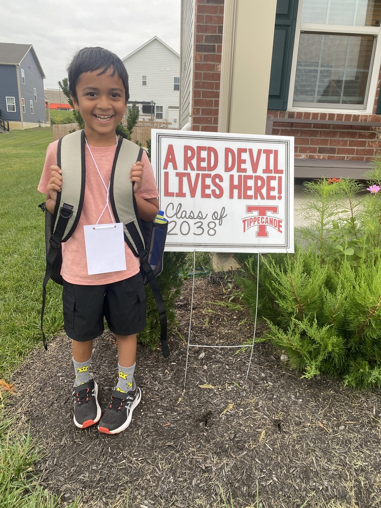 First day of school photos.