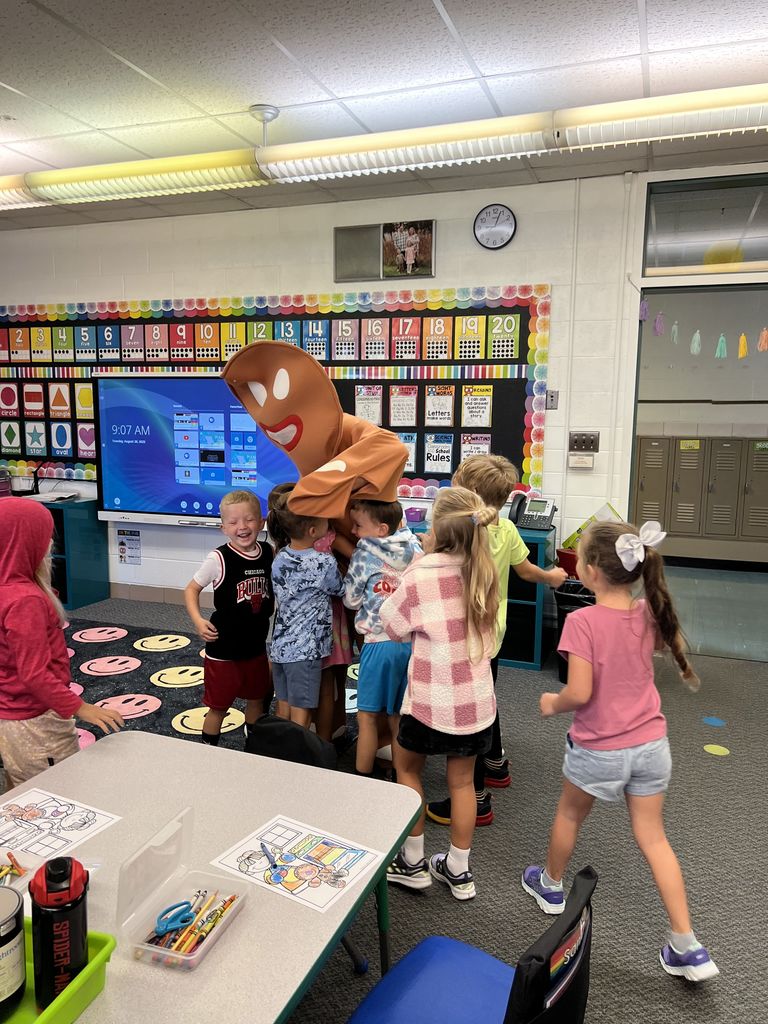 The Gingerbread Man made his debut at Broadway.