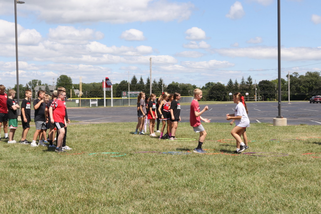 L.T. Ball kick-off activities.