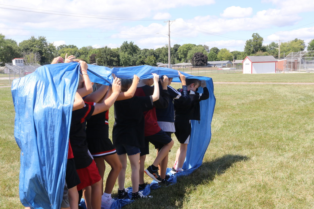 L.T. Ball kick-off activities.