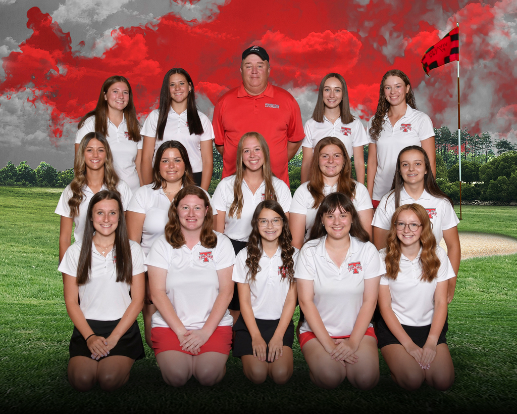 THS girls golf team.