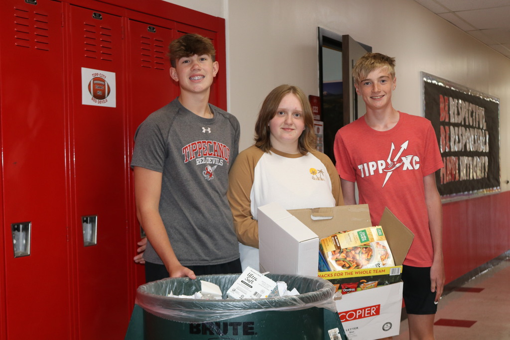 TMS students are going green.  