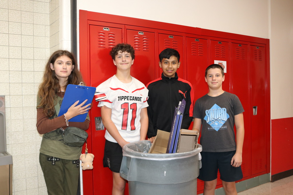 TMS students are going green.  