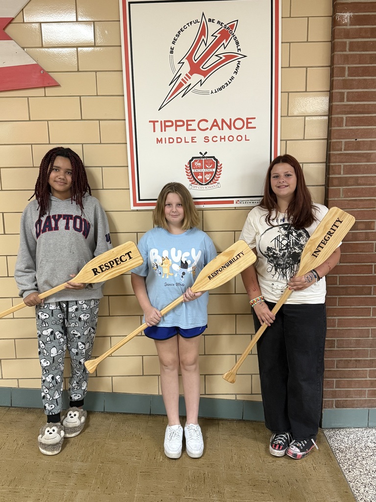 Tippecanoe Middle School Crew of the Week.