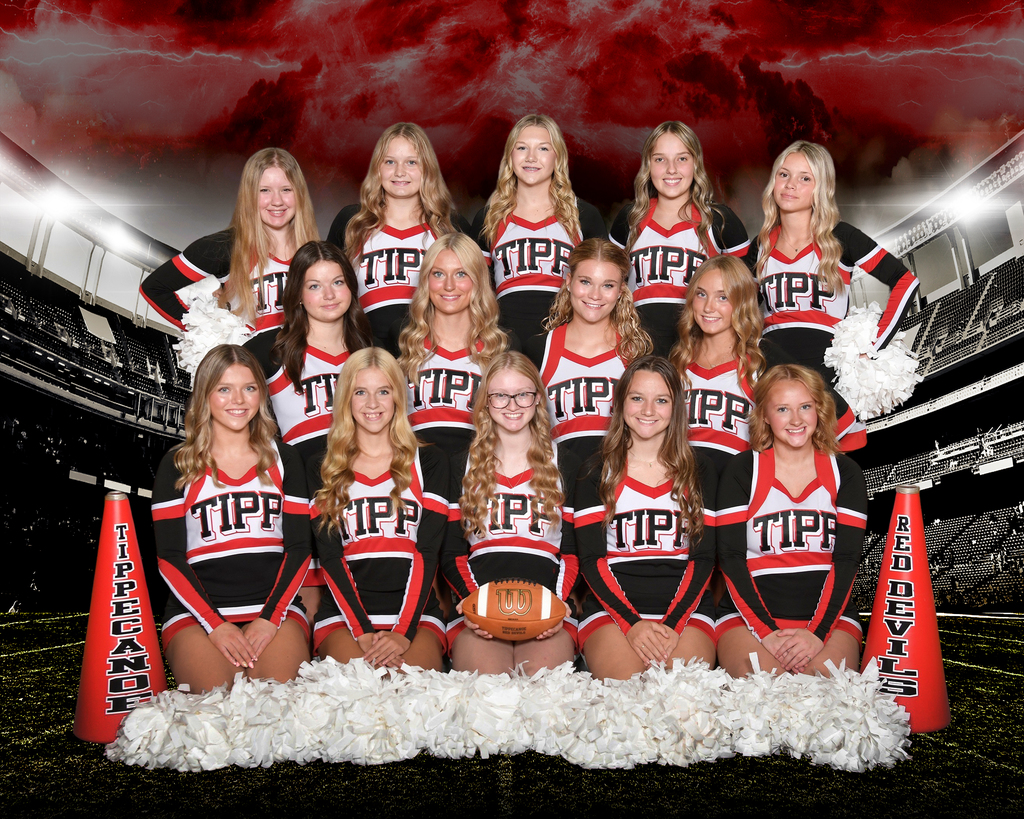 THS Cheerleaders.