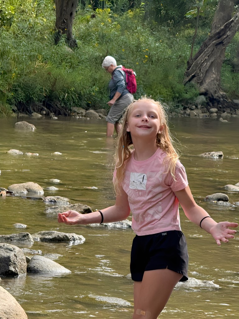 Students at Stillwater Prairie.