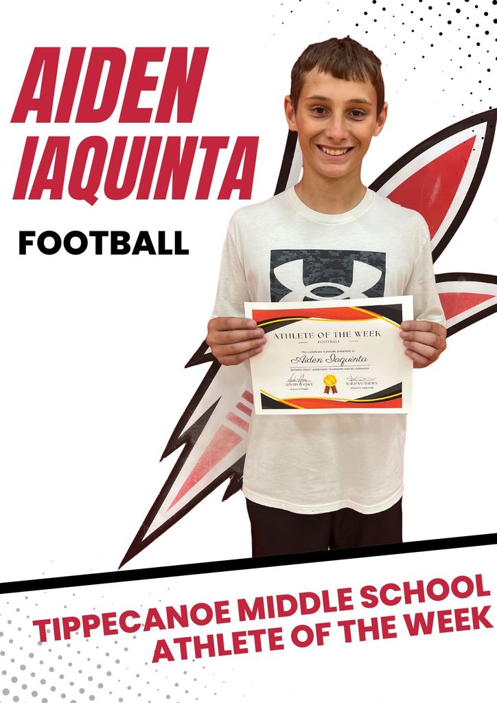 TMS Athlete of the Week.