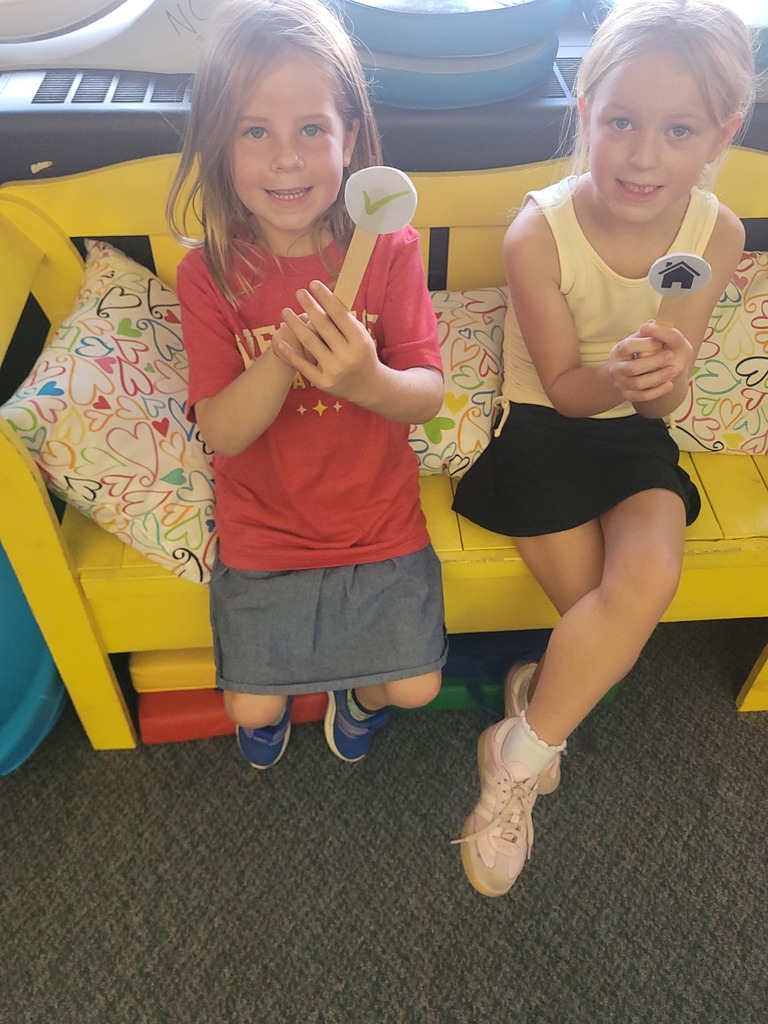 Reading activity in first grade.