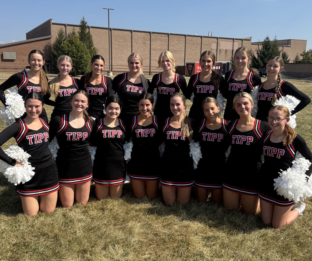 THS cheerleaders
