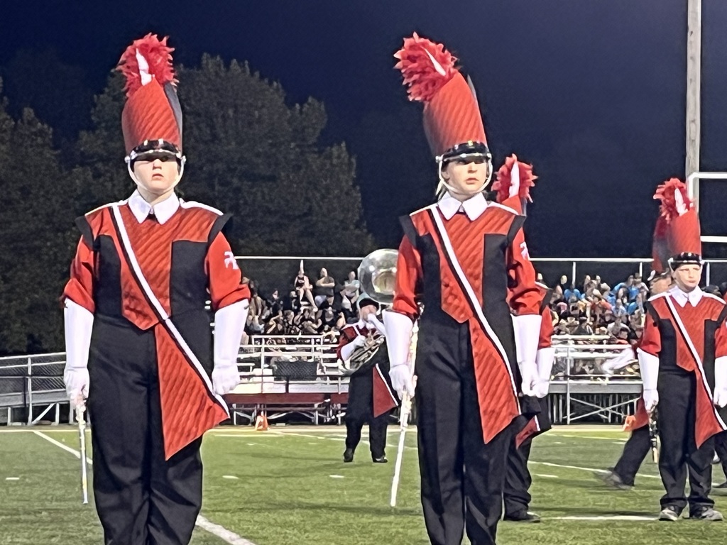 THS Marching Band Invitational performance.