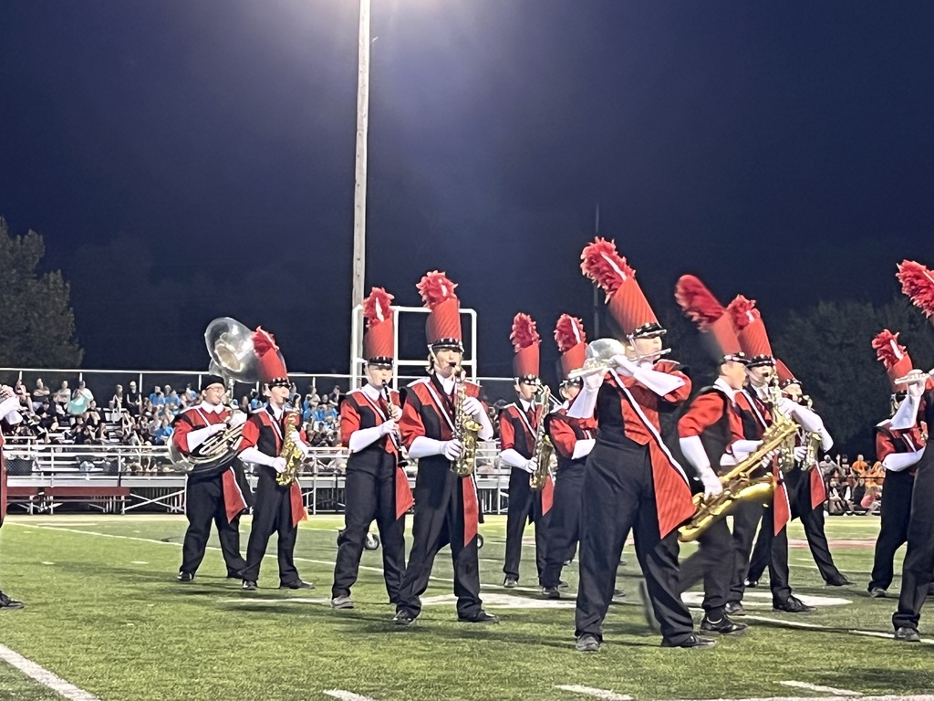 THS Marching Band Invitational performance.