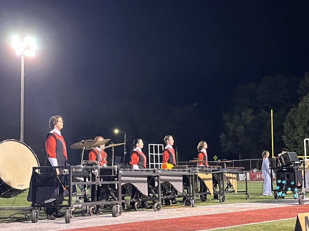 THS Marching Band Invitational performance.