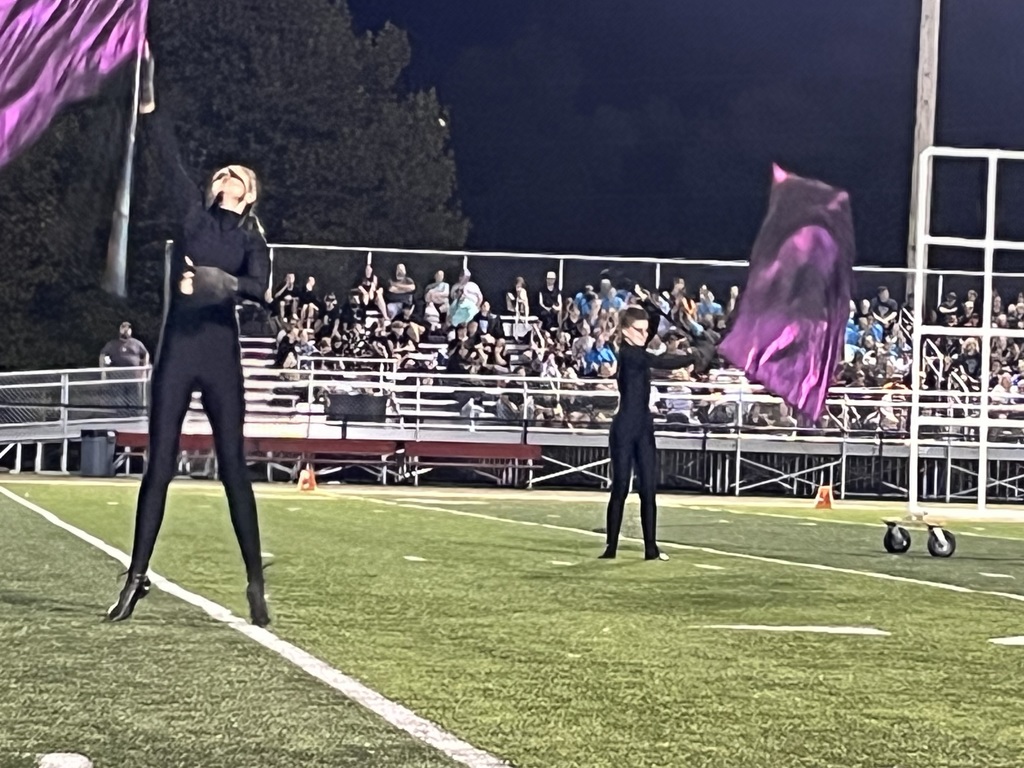 THS Marching Band Invitational performance.
