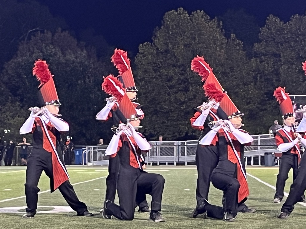 THS Marching Band Invitational performance.