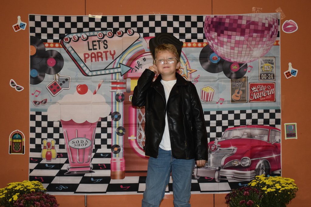 Third graders at the after-school sock hop.