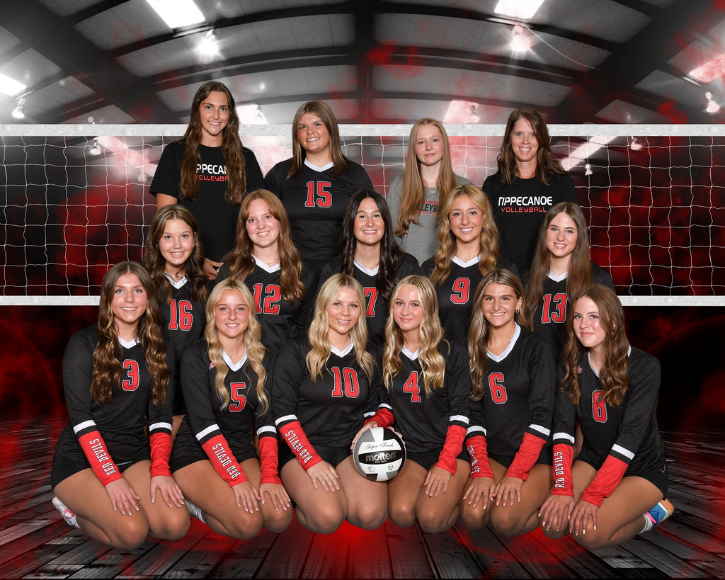 THS JV volleyball game.