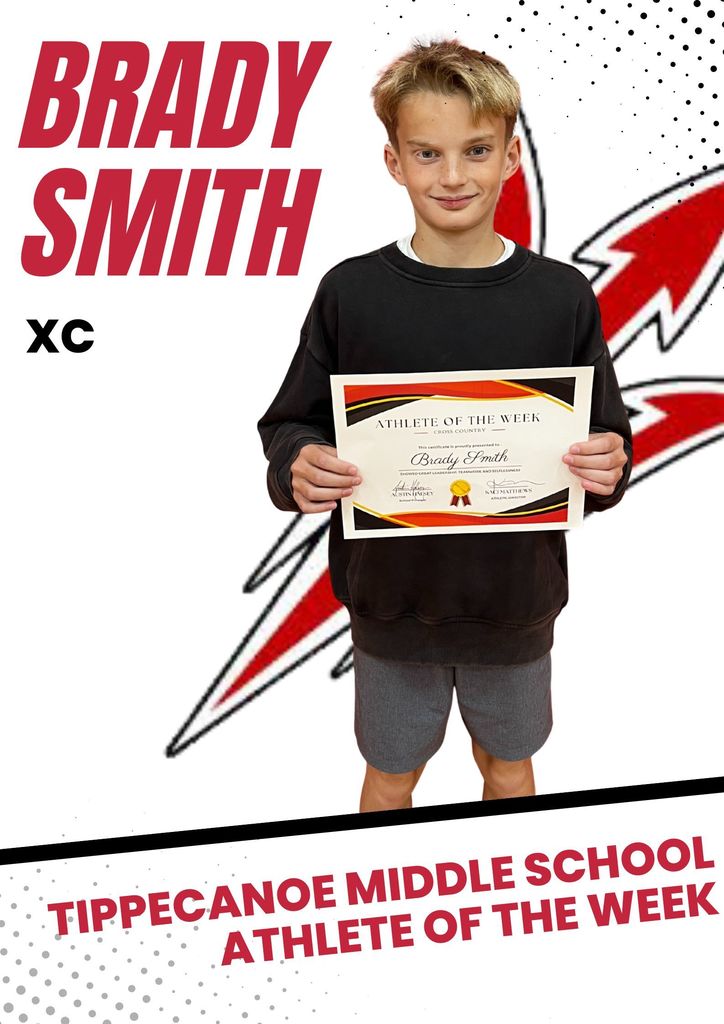 TMS Athlete of the Week. 