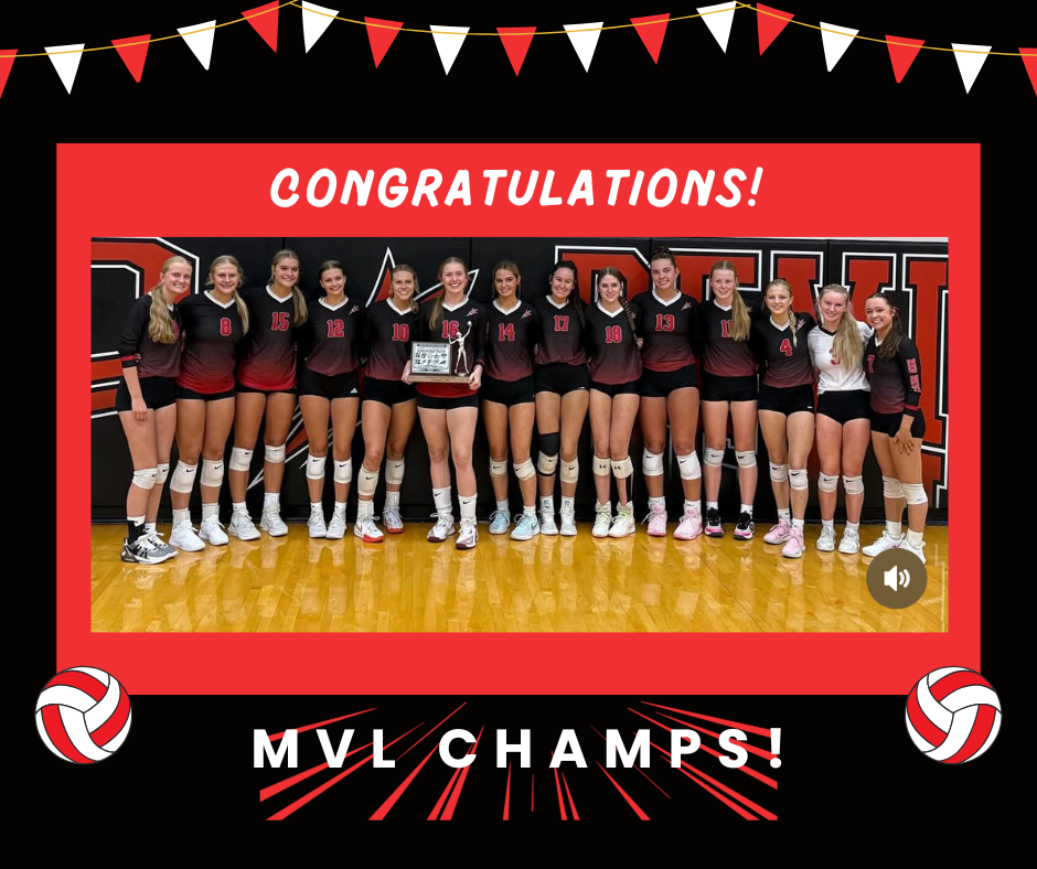 THS MVL volleyball champs.