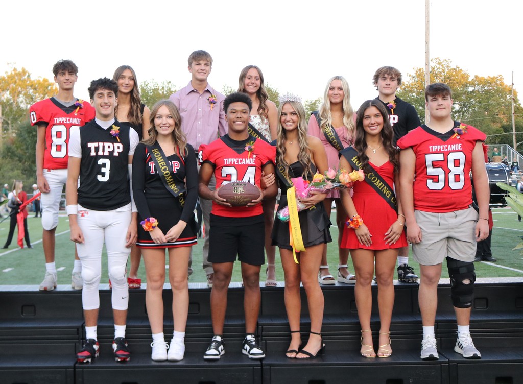 THS Homecoming Court.