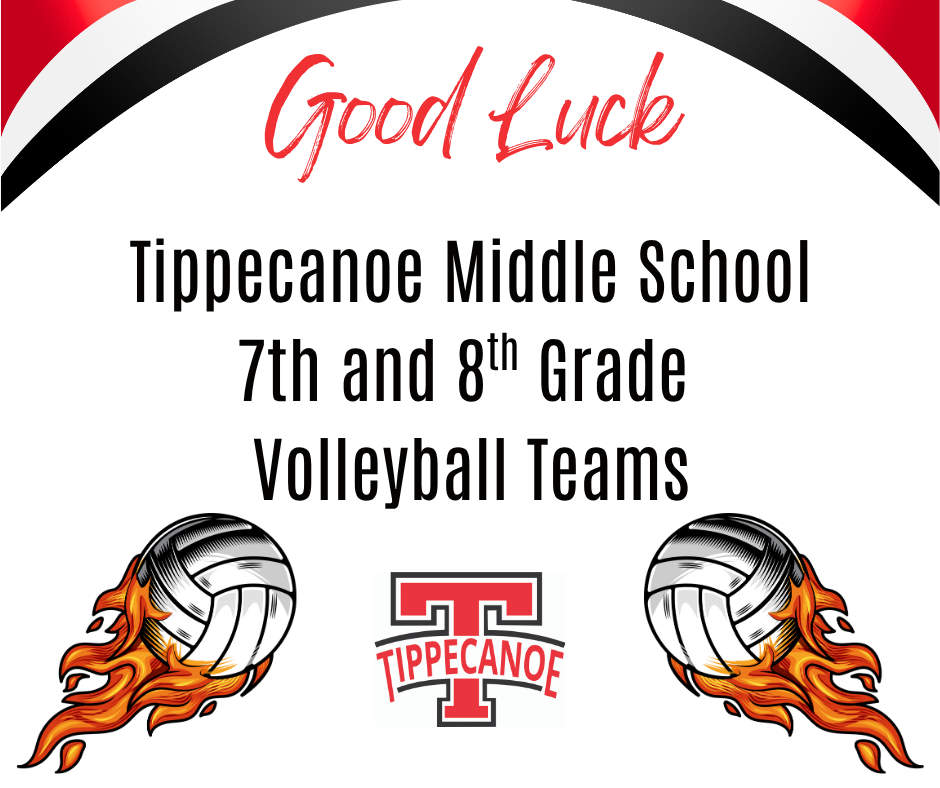 Good Luck TMS and THS volleyball teams.